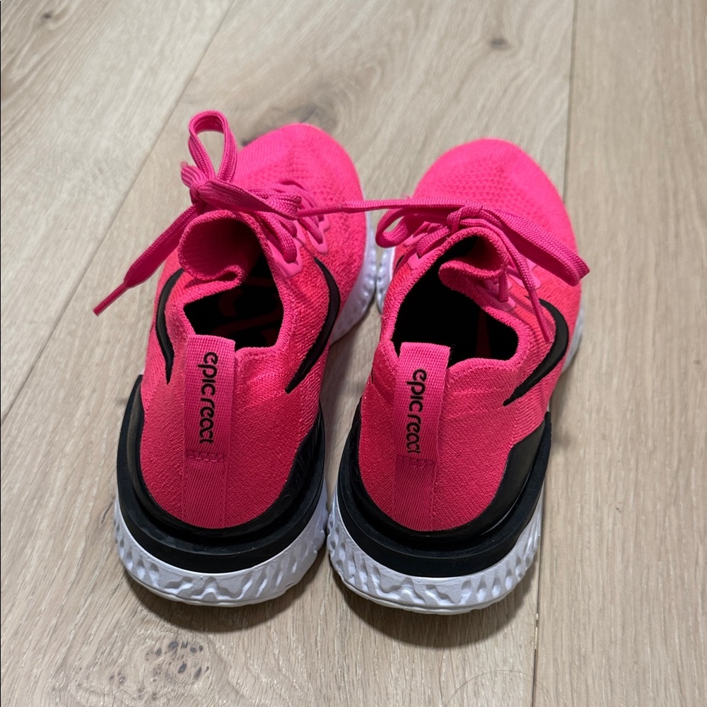 Women's Nike Pink Athletic Shoes - Picture 2 of 2